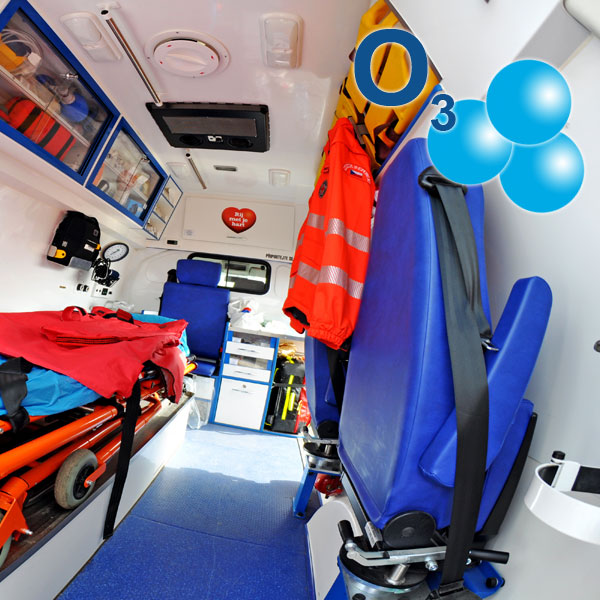 Desinfecci&oacute;n de ambulancias