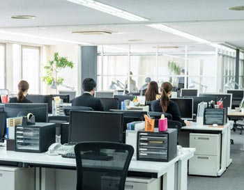 Desifecci&oan de oficinas