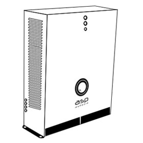 Generador de ozono para aire y agua para tractor industrial