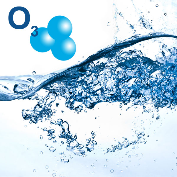 Limpieza con agua ozonizada