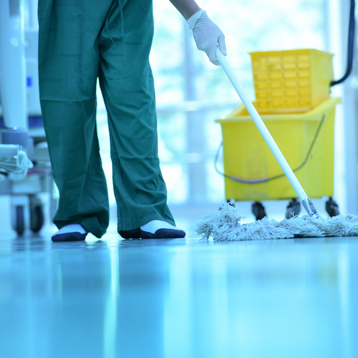 limpieza con ozono de hospitales